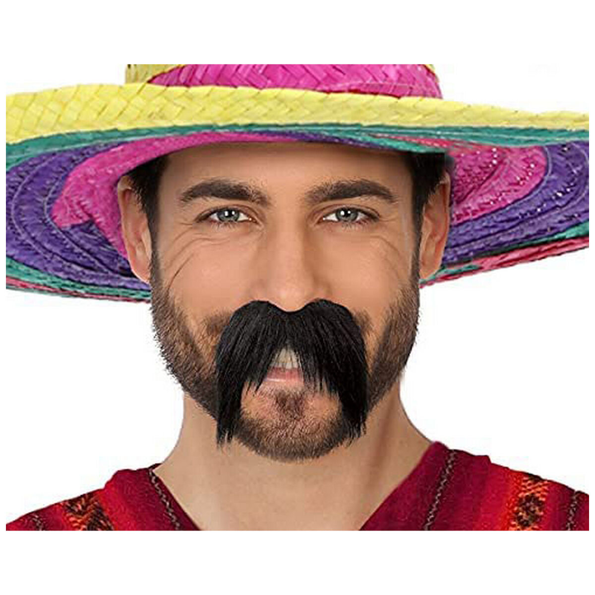 Sort mustashtilbehør til voksne, Mexicansk mand