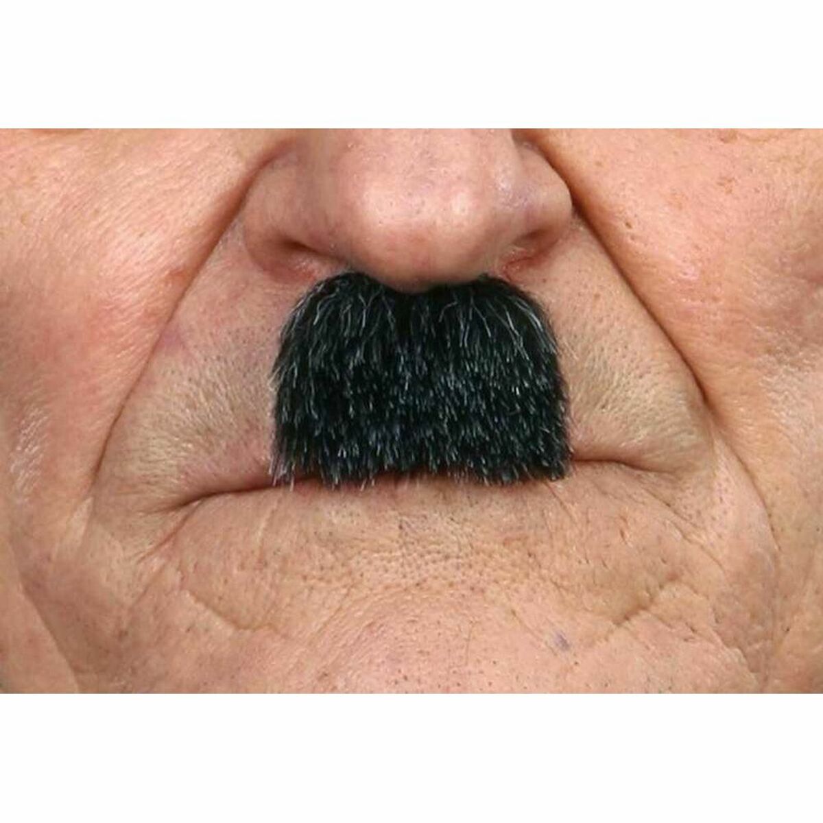 Sort kunstig skæg til voksne, Moustache My Other Me