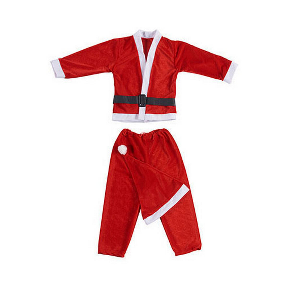 Babykostume Julemand, hvidt, 0-2 år