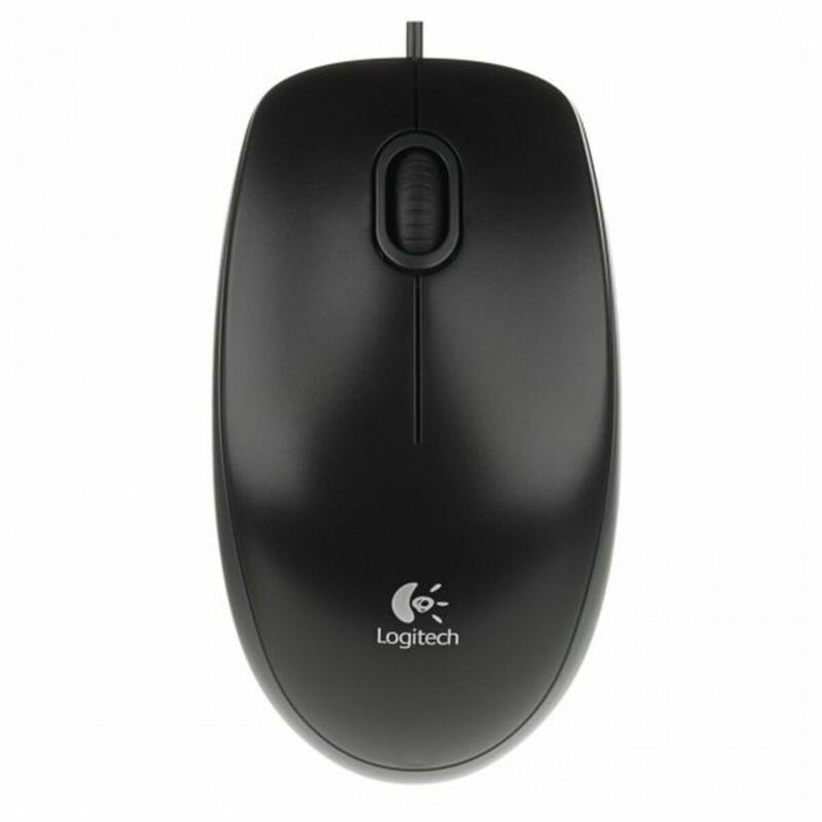 Logitech B100 USB-mus, sort, trådløs