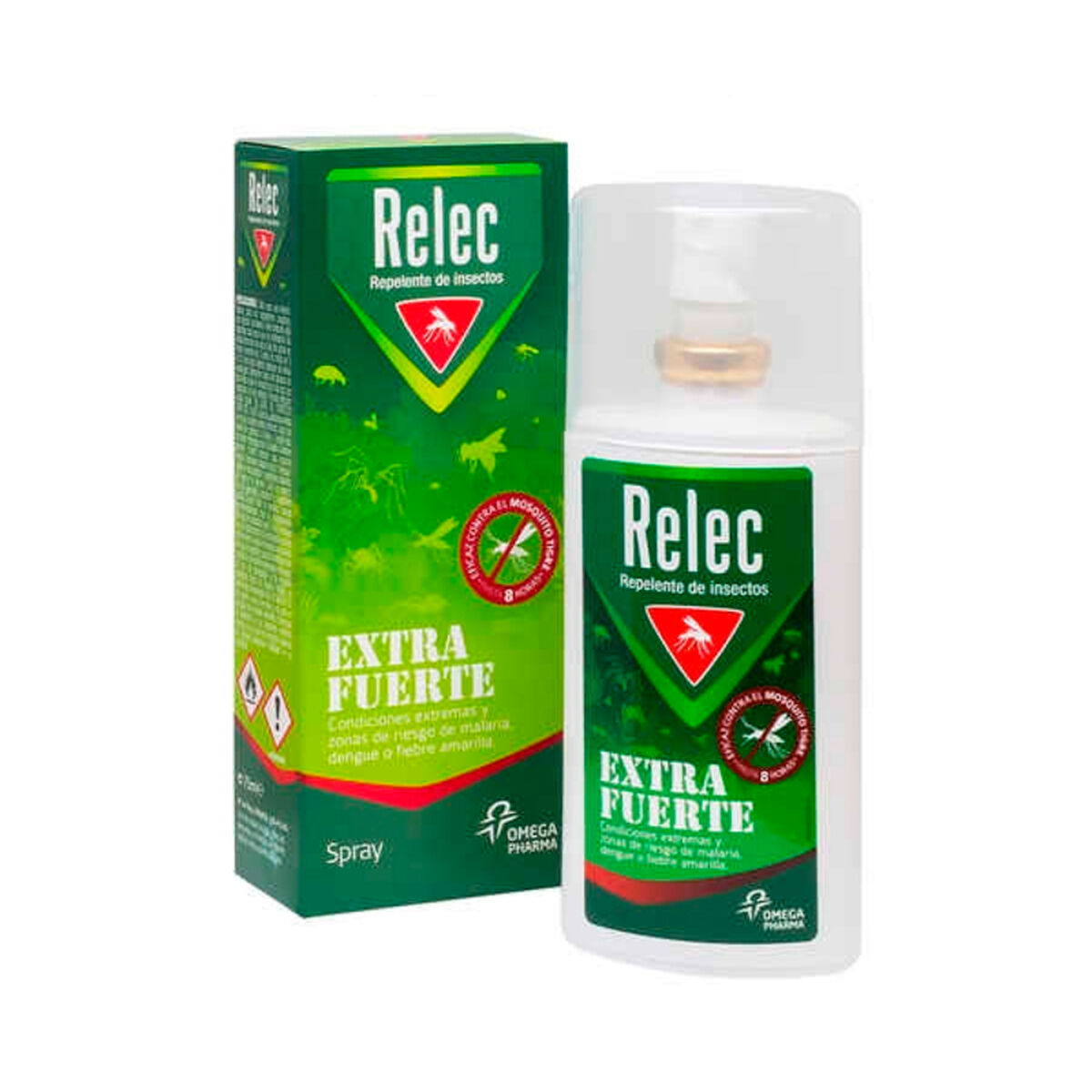 Myggespray Relec 75 ml – Langvarig beskyttelse