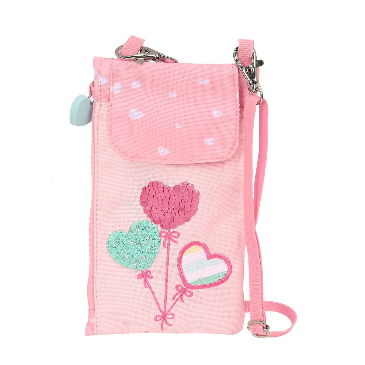 Mobilcover til telefon i pink – Pung BlackFit8 Globitos