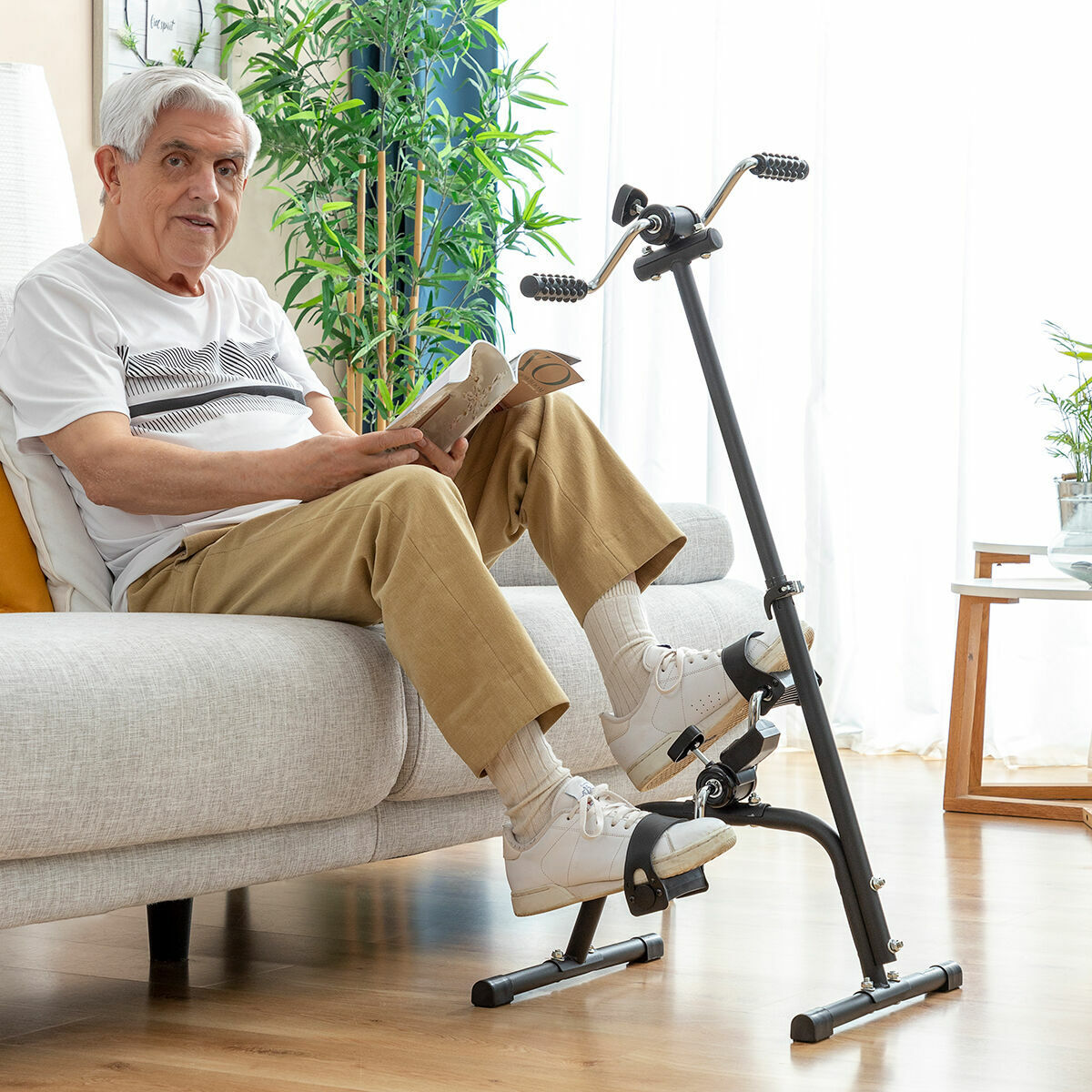 Dobbelt Pedal Exerciser til arme og ben InnovaGoods (Refurbished C)