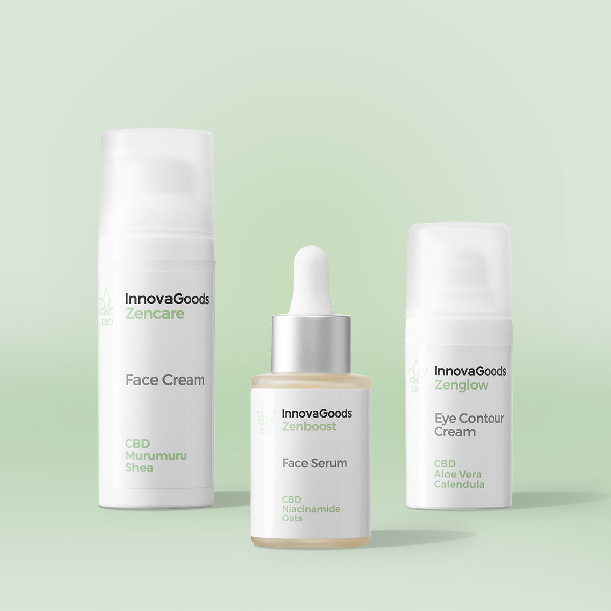 Fugtighedscreme til ansigtet CBD InnovaGoods